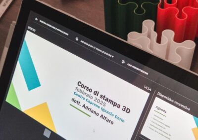 Presentazione del corso di modellazione e stampa 3D per studenti delle scuole medie dell’Isola di Capri